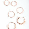 Rose Textured Earring Pack