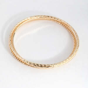 Mix Texture 4-Pack Bangle Bracelets