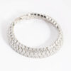 Rhodium  Tennis Bracelet