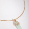 Green Fluorite Shard Necklace