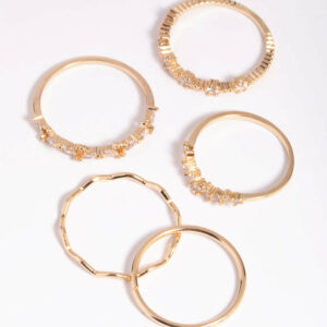 Delicate RIng Stack 5-Pack