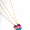 Kids Magnet Strap Heart Necklace