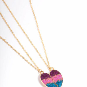 Kids Magnet Strap Heart Necklace