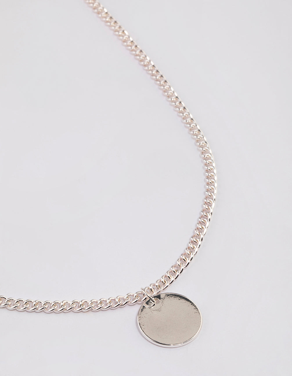 Solid Disc Necklace