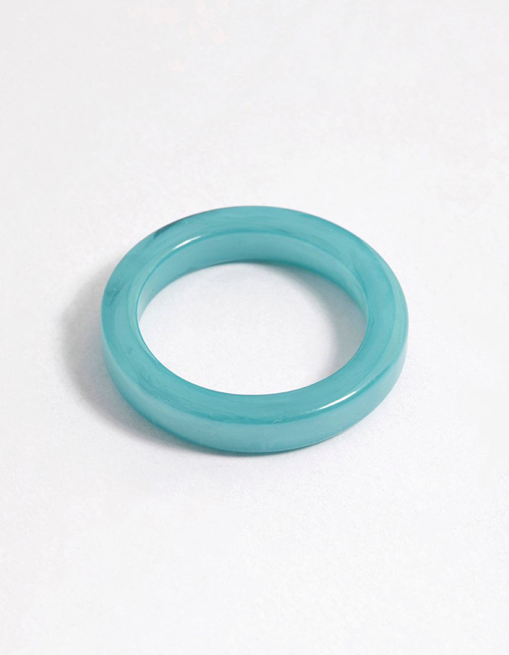Blue Matte Ring