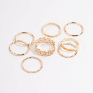 Classic Braid Ring 8-Pack