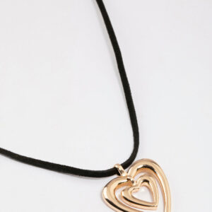 Outline Heart Necklace