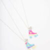 Kids Roller Skate Pendant Necklace Pack