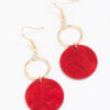 Ring Disc Earrings