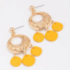 Filigree Disc Earrings