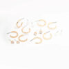 Pearl Mixed Hoop & Stud Earring 8-Pack