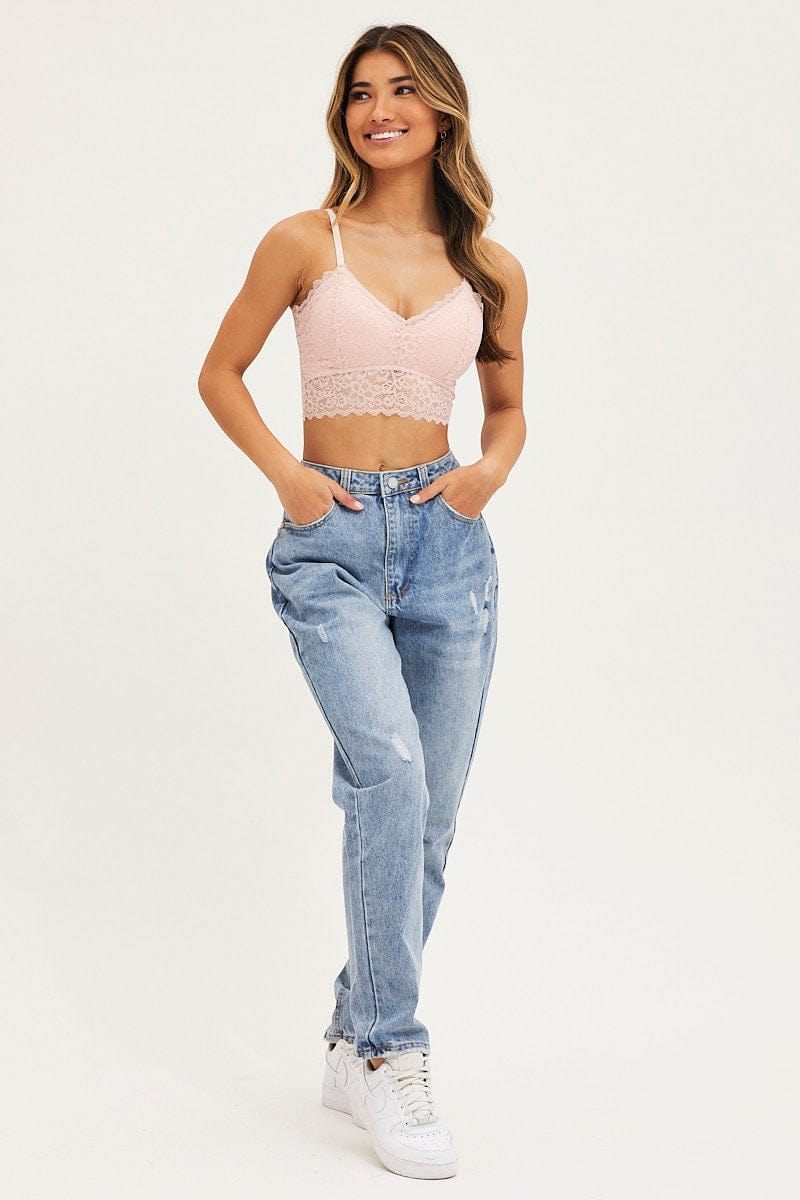 Pink Bralette Lace - Image 3