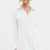 White Shirt Dress Long Sleeve